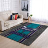charlotte hornets rug living room carpet regtangle carpet floor decor home decor ver 132
