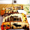 deer bed set deer bedding set bed room set v1