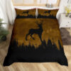 deer bed set deer bedding set bed room set v134