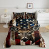 deer bed set deer bedding set bed room set v93