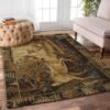 deer rug living room rug