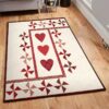 endless love outdoor carpet heart rug