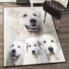 great pyrenees dining room rug awesome great pyrenees rug