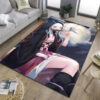 kamado nezuko demon slayer area rug demon slayer carpet living room rug indoor rug v474