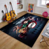 kamado tanjiro demon slayer rug demon slayer carpet bathroom rugs indoor rugs v462