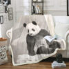 bear blanket bear comfort blanket fleece blanket throw blanket v21