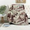 bear blanket bear comfort blanket fleece blanket throw blanket v30