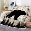 bear blanket bear comfort blanket fleece blanket throw blanket v42