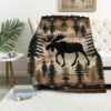 deer blanket deer comfort blanket fleece blanket throw blanket v10