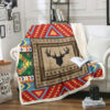 deer blanket deer comfort blanket fleece blanket throw blanket v23