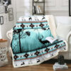 deer blanket deer comfort blanket fleece blanket throw blanket v29