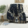 deer blanket deer comfort blanket fleece blanket throw blanket v51