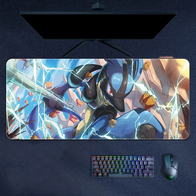 pokemon mouse pad pokemon mousepad gaming pokemon large mousepad 16 x 35 in v28