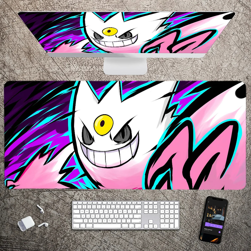 pokemon mousepad pokemon large mouse pad pokemon large mousepad 16 x 35 in v6