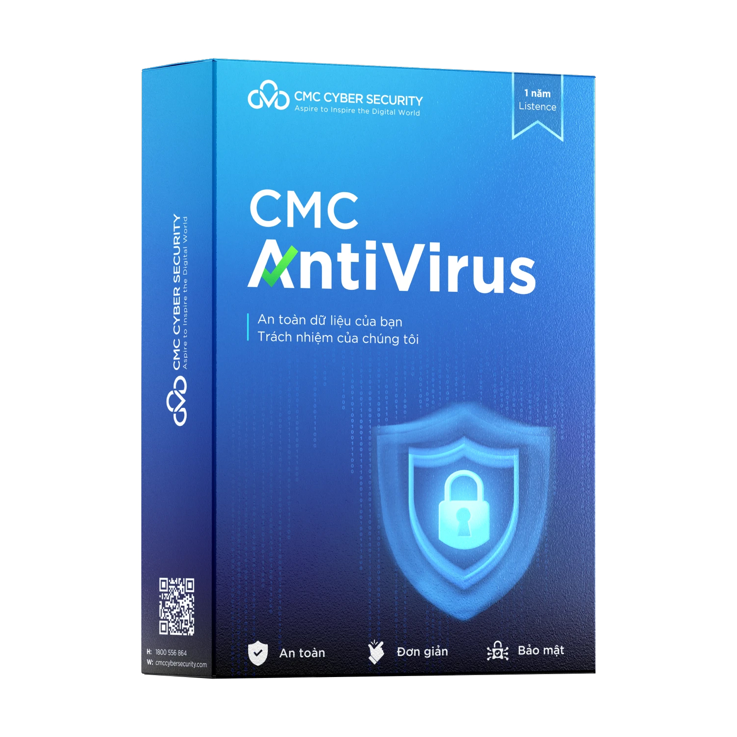CMC AntiVirus Professional – 1-Year License for 1 PC