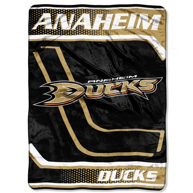 Anaheim Ducks Blanket Sherpa Blanket Throw Blanket