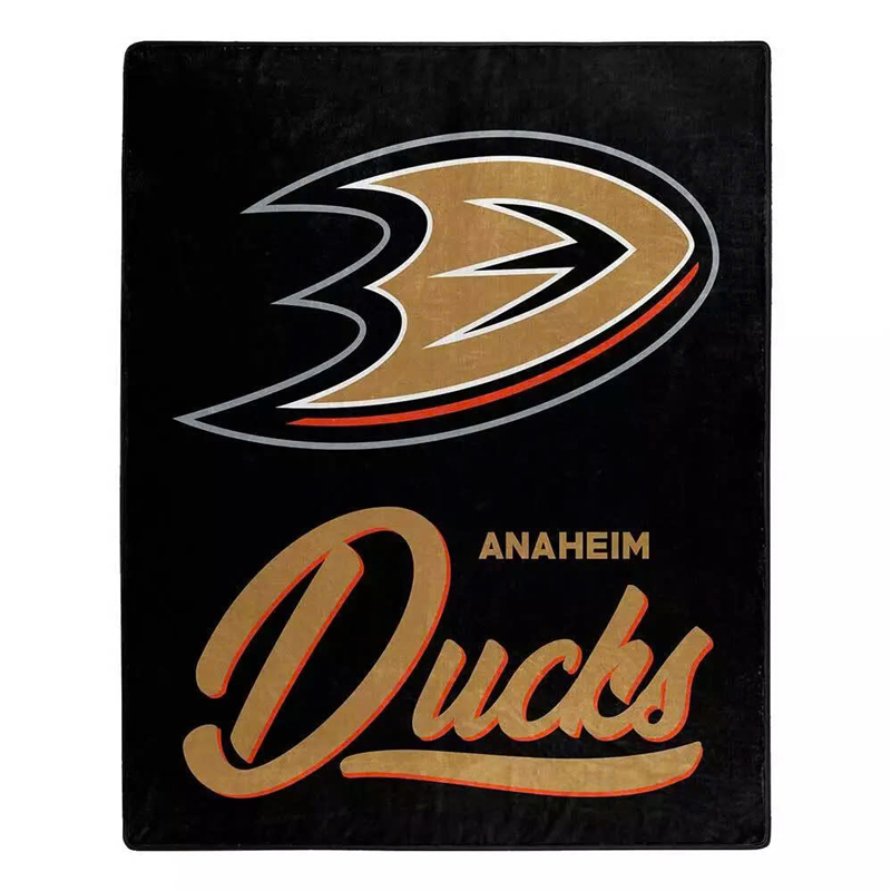 Anaheim Ducks Blankets FLeece Blanket Throw Blanket
