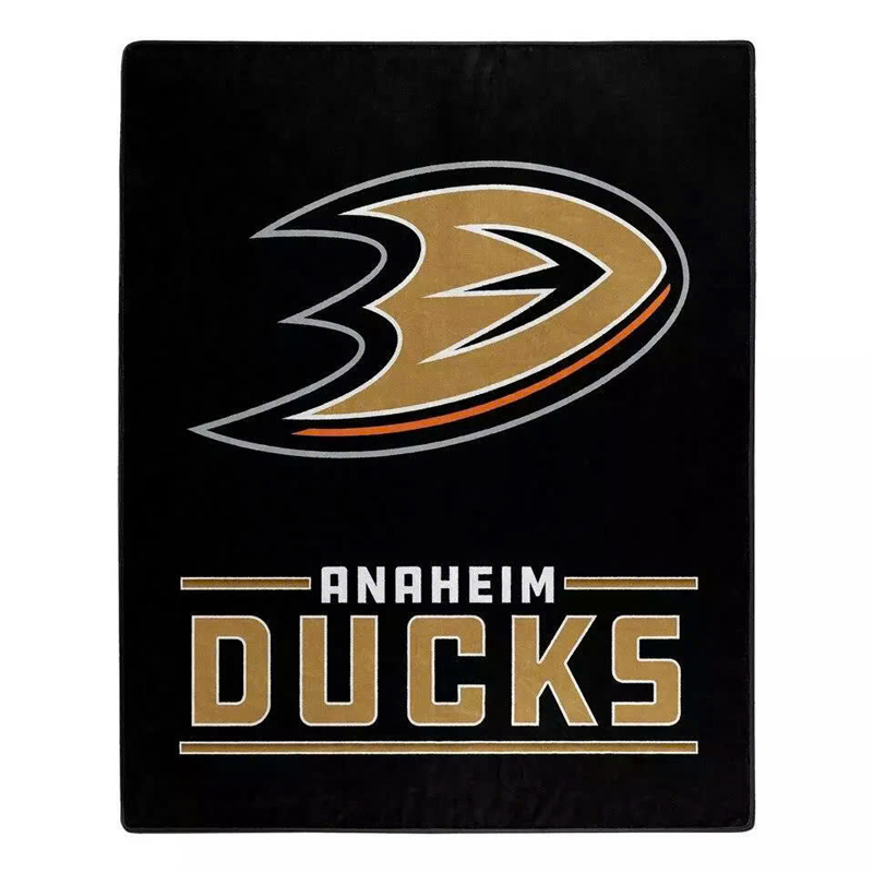 Anaheim Ducks Blankets Sherpa Blanket Throw Blanket