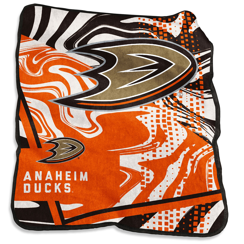 Anaheim Ducks Blankets Sherpa Blanket Throw Blanket