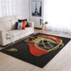Anaheim Ducks Rug NHL Area Rug Dining Room Rug Indoor Rug Rectangle Carpet anaheim ducks rug living room carpet regtangle carpet floor decor home decor ver 7