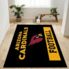 arizona cardinals area rugs bathroom rug floor rug regtangle carpet home decor ver 1