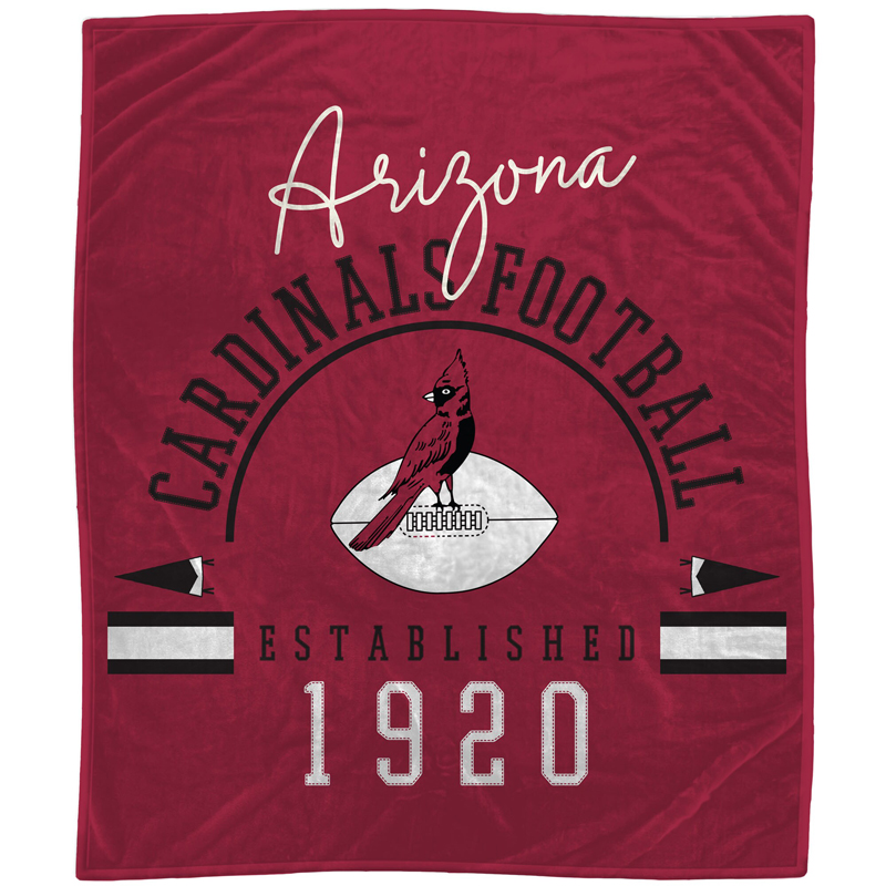 Arizona Cardinals Blanket Sherpa Blanket Throw Blanket