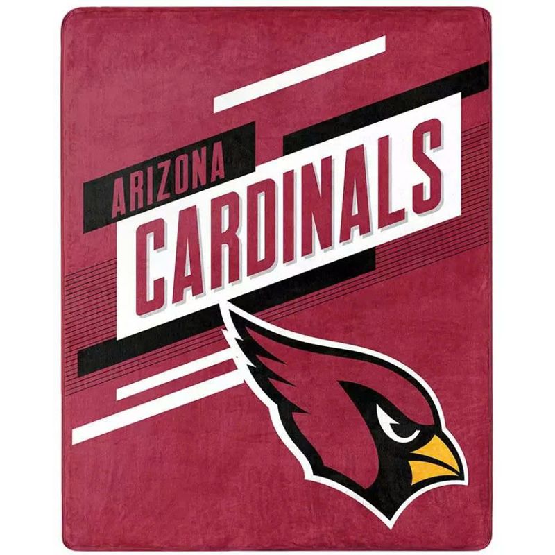 Arizona Cardinals Blanket Sherpa Blanket Throw Blanket
