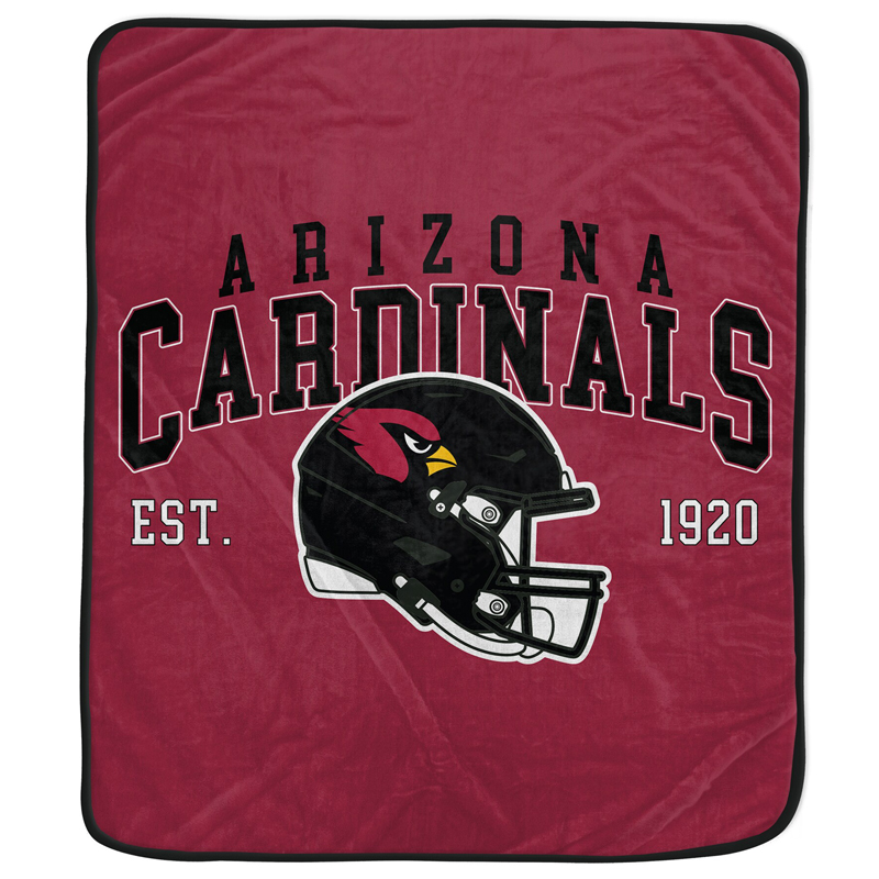 Arizona Cardinals Blanket Sherpa Blanket Throw Blanket