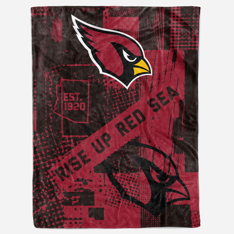 Arizona Cardinals Blankets FLeece Blanket Throw Blanket