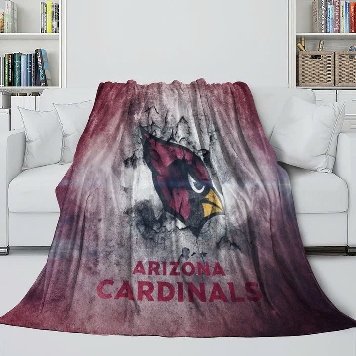 Arizona Cardinals Blankets FLeece Blanket Throw Blanket