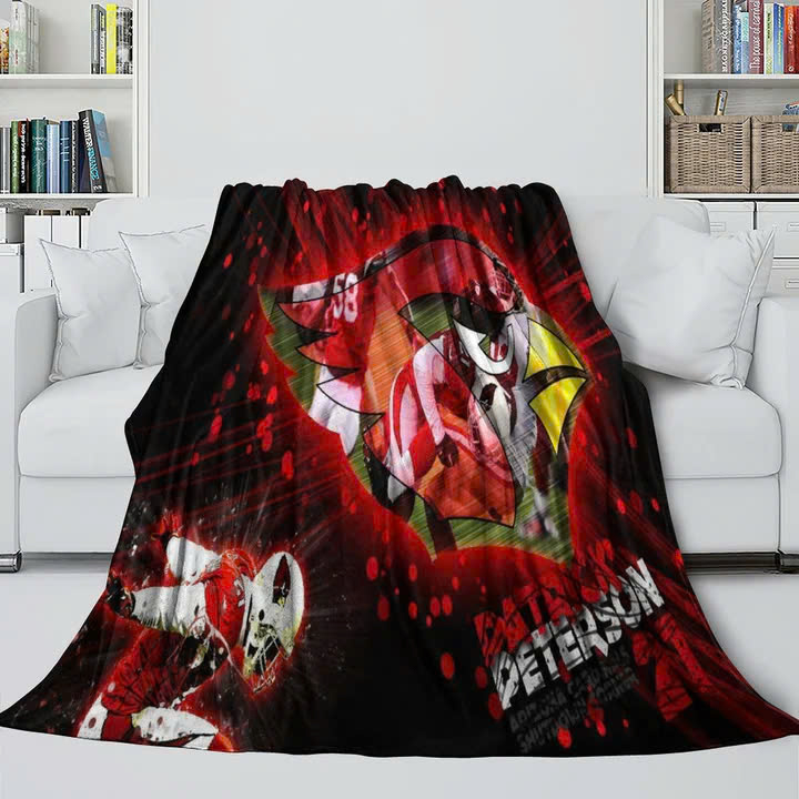 Arizona Cardinals Blankets Sherpa Blanket Throw Blanket