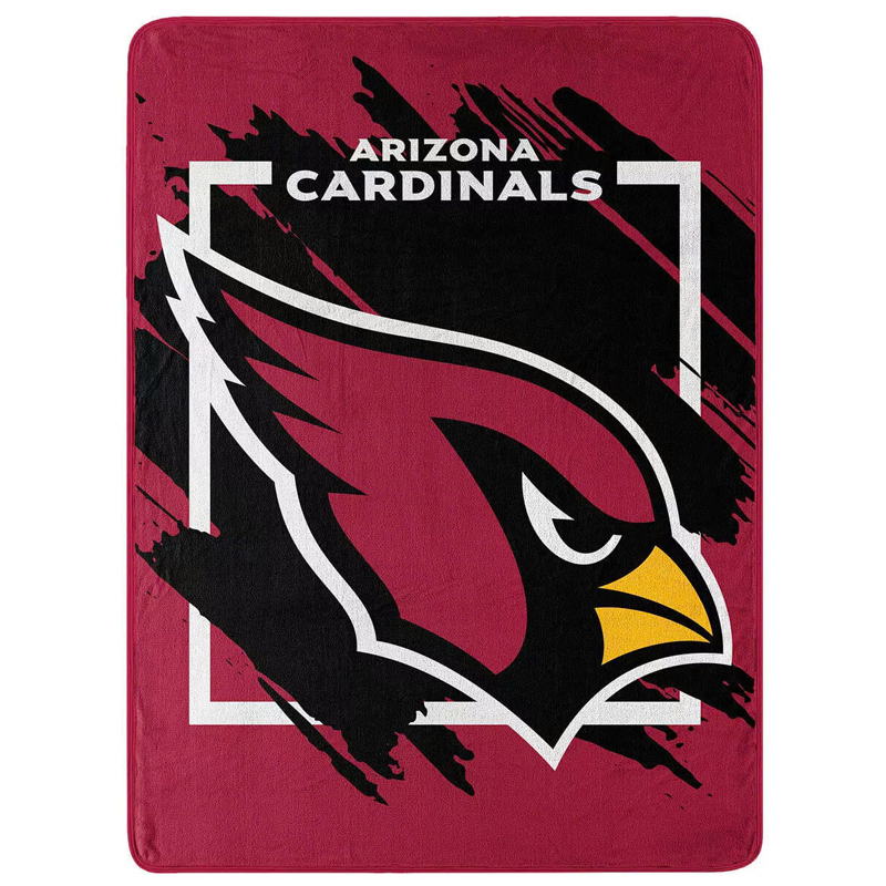 Arizona Cardinals Blankets Sherpa Blanket Throw Blanket