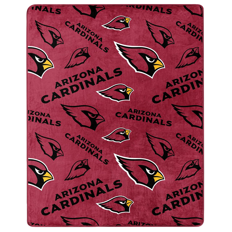 Arizona Cardinals Blankets Sherpa Blanket Throw Blanket