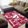 Arizona Cardinals Rug NFL Area Rug Dining Room Rugs Indoor Indoor Rug Rectangle Carpet arizona cardinals carpet bathroom rug floor rug regtangle carpet home decor ver 19