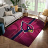 arizona cardinals rug bathroom rug floor rug regtangle carpet home decor ver 37