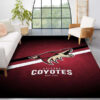 Arizona Coyotes Area Rug NHL Area Rug Dining Room Rug Indoor Rugs Rectangle Carpet arizona coyotes rug living room carpet regtangle carpet floor decor home decor ver 25
