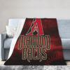 arizona diamondbacks blanket sherpa blanket throw blanket v24