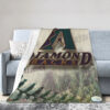 arizona diamondbacks blanket sherpa blanket throw blanket v36