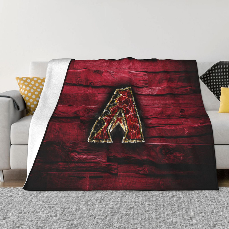 Arizona Diamondbacks Blankets Sherpa Blanket Throw Blanket