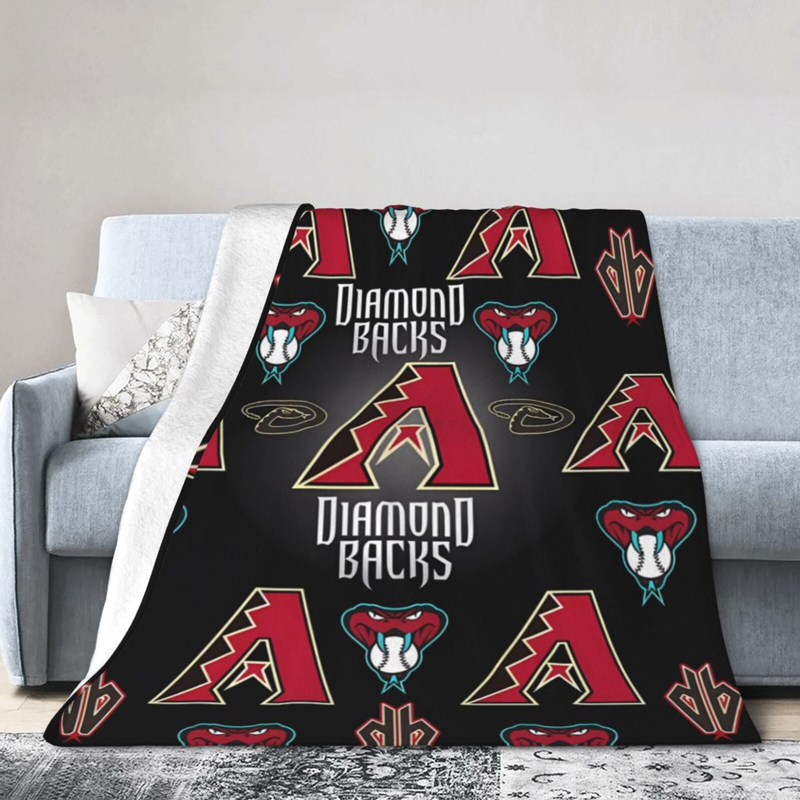 Arizona Diamondbacks Blankets Sherpa Blanket Throw Blanket