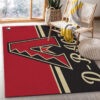 Arizona Diamondbacks Area Rug MLB Area Rug Bedroom Rug Indoor Rugs Rectangle Carpet arizona diamondbacks rug living room carpet regtangle carpet floor decor home decor ver 20