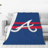 atlanta braves blanket sherpa blanket throw blanket v39