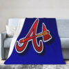atlanta braves blanket sherpa blanket throw blanket v5