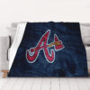 Atlanta Braves Blankets FLeece Blanket Throw Blanket atlanta braves blankets fleece blanket throw blanket v15