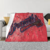 atlanta braves blankets fleece blanket throw blanket v26