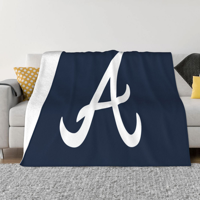 Atlanta Braves Blankets FLeece Blanket Throw Blanket