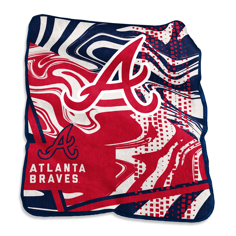 Atlanta Braves Blankets Sherpa Blanket Throw Blanket