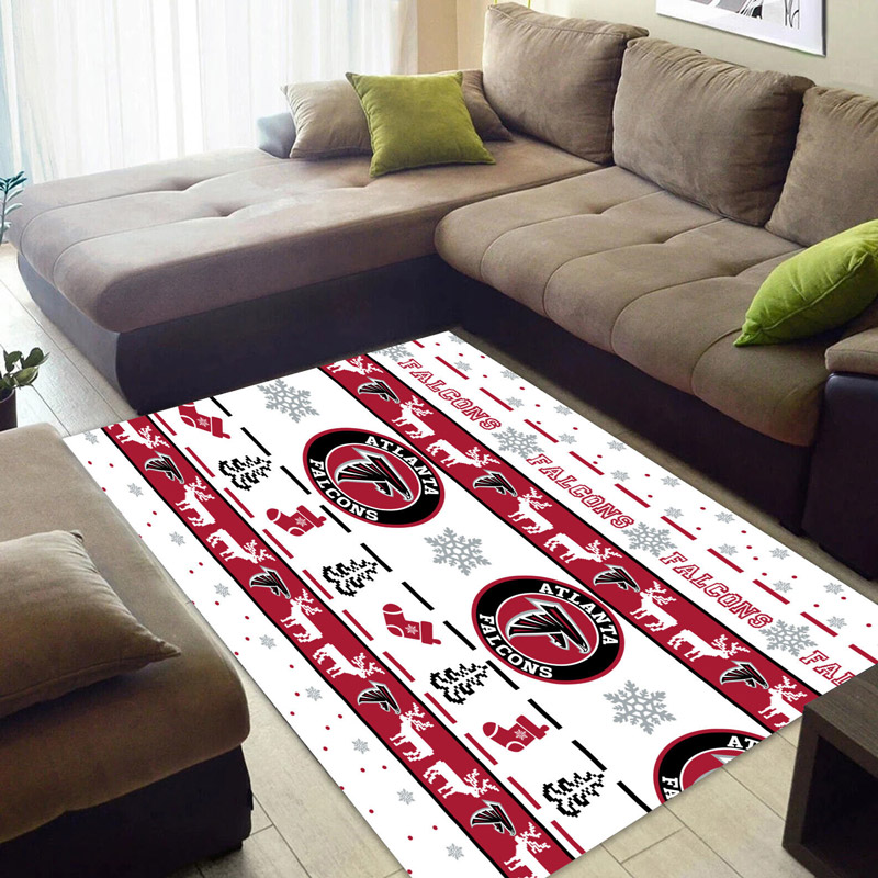 Atlanta Falcon Rug NFL Area Rug Bathroom Rug Indoor Rugs Rectangle Carpet