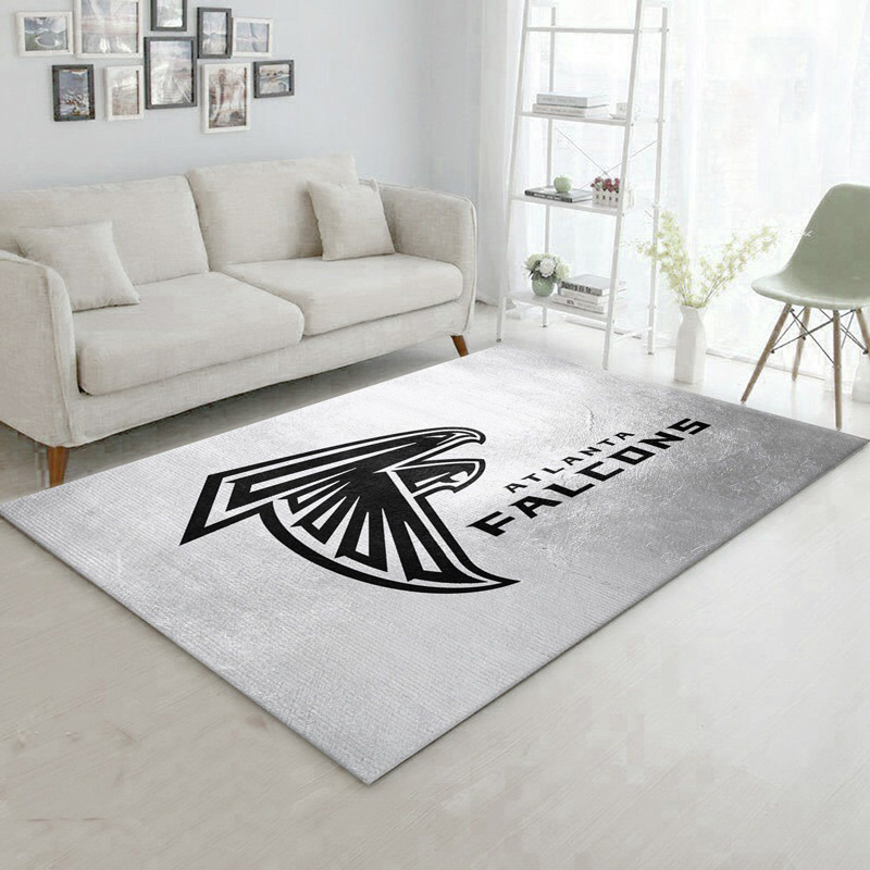 Atlanta Falcon Rug NFL Area Rug Bedroom Rug Indoor Indoor Rugs Rectangle Carpet