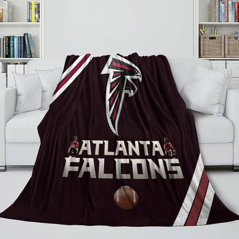 Atlanta Falcons Blanket Sherpa Blanket Throw Blanket